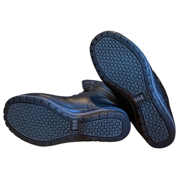 Women’s Helly Hansen Genuine Leather Waterproof Winter Boots Black Size 7 - Picture 12 of 16